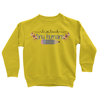 Tiny humans Classic Kids Sweatshirt